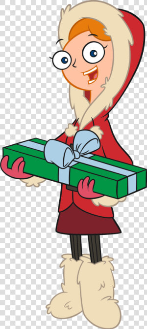 Candace Phineas And Ferb Christmas   Png Download  Transparent Png