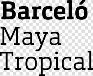 Barcelo Maya Tropical Logo  HD Png Download