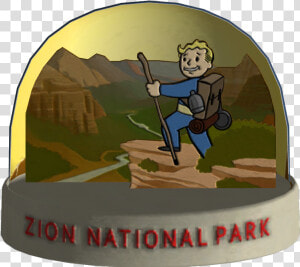 Snow Globe Zion National   New Vegas Snow Globes Zion  HD Png Download