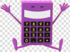 Counting With Paula Character Calc The Calculator   Counting With Paula Calc  HD Png Download