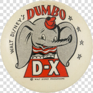 Walt Disney S Dumbo Entertainment Button Museum   Dumbo  HD Png Download