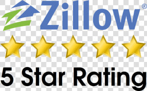 Zillow 5 Star Reviews   Png Download   Zillow 5 Star Reviews  Transparent Png