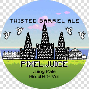 2018 Pixeljuice Keg   Twisted Barrel Pixel Juice  HD Png Download