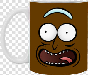 Rickz Pickles Funny Face Emoji Rick Mug Cup Gift  HD Png Download