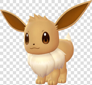 Eevee   Pokemon Let  39 s Go Pokemon Models  HD Png Download