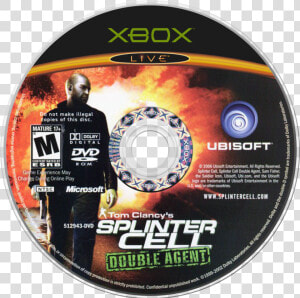 Tom Clancy S Splinter Cell   Png Download   Splinter Cell Xbox Disc  Transparent Png