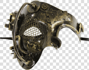 Gold Steampunk Terminator Mask   Terminator Png Mask  Transparent Png