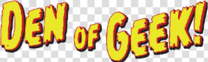 Den Of Geek  HD Png Download