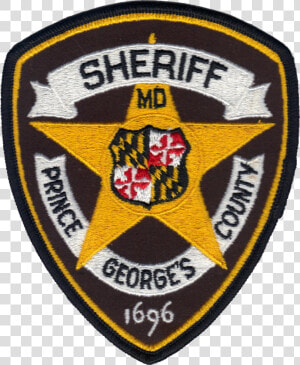 Patch Of The Prince George S County Sheriff S Office   Emblem  HD Png Download