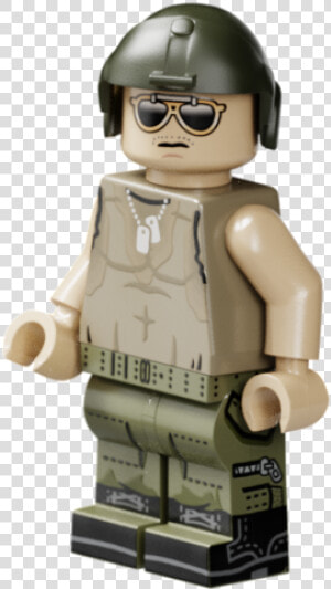 Vietnam Huey Crewman   Brickmania Huey Pilot  HD Png Download