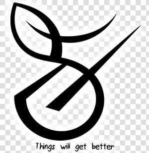 Things Will Get Better Symbol  HD Png Download