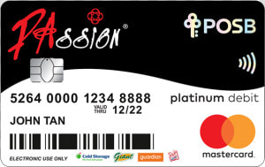 Passion Posb Debit Card   Posb Bank  HD Png Download