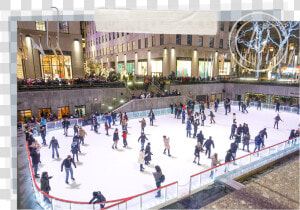 Rockefeller Center Ice Skating New York City Nondys   Ice Skating  HD Png Download