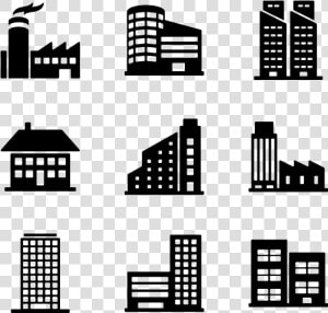 Buildings   Skyscraper Icon  HD Png Download