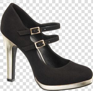 Png Chica Zapatos Chica Png Negro Negro Zapatos Chica   Platform Magassarkú Körömcipő  Transparent Png