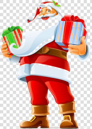 Transparent Santa Claus Vector Png   Santa Claus Vector  Png Download