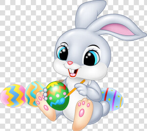 Clip Art Easter Bunny Cartoon   Png File Easter Bunny Png  Transparent Png