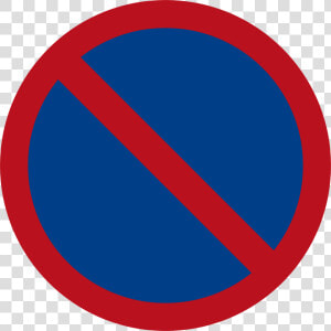 Thai Road Sign B 29   No Waiting Sign Png  Transparent Png