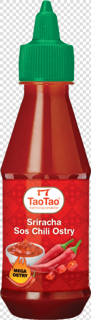 Sweet Chilli Sauce   Sos Ostry Tao Tao Sriracha  HD Png Download