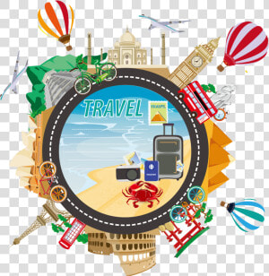 Clipart Tourism Border  HD Png Download