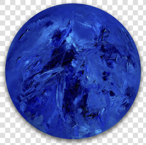 Third Eye Chakra Round   Rough Blue Sapphire Gemstone  HD Png Download