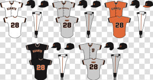 San Francisco Giants Jerseys 2019  HD Png Download