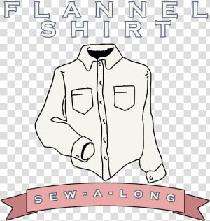 Flannel Shirt Sew A Long Icon  HD Png Download