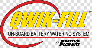 Qwik fill   Flow Rite  HD Png Download