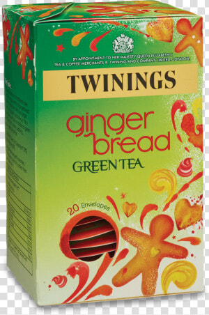 Twinings Green Tea Gingerbread  HD Png Download