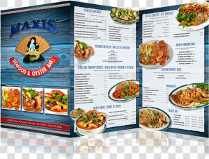 Transparent Ensalada Clipart   Maxis Seafood Menu  HD Png Download