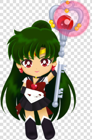 Sailor Pluto Png Download   Sailor Moon Drops Sailor Pluto  Transparent Png