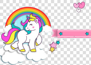 Ajd Papelarroz   Nuvem Arco Iris Unicornio Png  Transparent Png