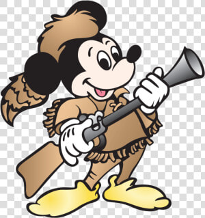 Musket Mickey Sign   Mickey Mouse Fort Wilderness  HD Png Download