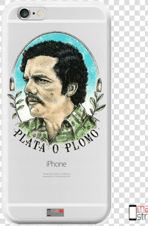 Plata O Pomo   Pablo Escobar Dessin  HD Png Download