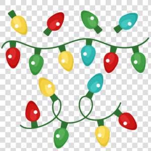 Christmas Lights Clipart Christmas Lights Clip Art   Light Christmas Vector Png  Transparent Png