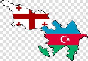 Azerbaijan And Georgia  HD Png Download