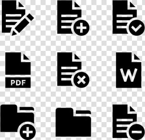 Solid Files And Folders   Shopping Icons Png  Transparent Png