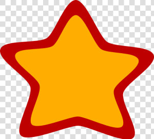 Red Yellow Star Clip Art At Clker   Red And Yellow Star  HD Png Download