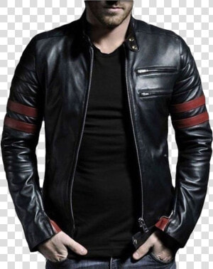 Leather Jacket For Men Png Image Download   Leather Jacket  Transparent Png