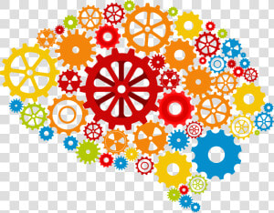 Transparent Gear Brain   Critical Thinking Clipart  HD Png Download