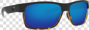 Costa Del Mar Half Moon Sunglasses In Black shiny Tort    Aviator Sunglass  HD Png Download