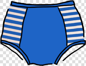 Swimsuit Clipart Pants   Circle With Horizontal Lines  HD Png Download