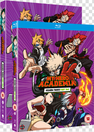 My Hero Academia   My Hero Academia Season 3 Blu Ray  HD Png Download