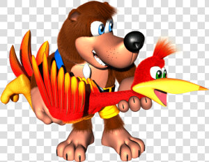 Banjo kazooie   Banjo And Kazooie Gun  HD Png Download