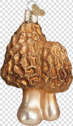 Morel Mushroom Christmas Ornament  HD Png Download