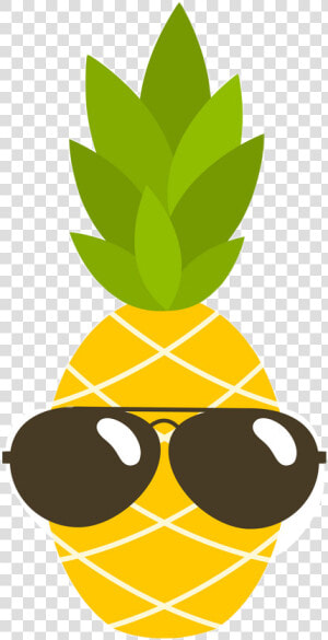  pineapplechallenge  sticker  sunglasses  fruit  pineapple🍍   Pine Cone Logo Cartoon  HD Png Download