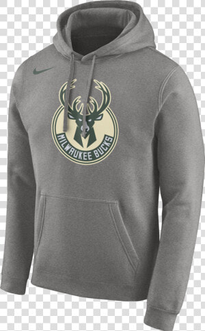 Nike Nba Milwaukee Bucks Logo Hoodie Dark   Nike Brooklyn Nets Hoodie  HD Png Download