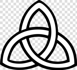 Triquetra Celtic Knot Trinity Symbol Clip Art   Holy Trinity Symbol  HD Png Download