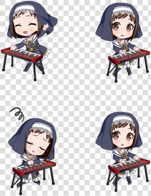 Transparent Chibi Png   Bang Dream Tsugumi Chibi  Png Download