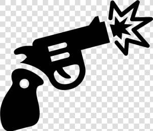 Firing Gun Icon Free   Icon Gun Png  Transparent Png